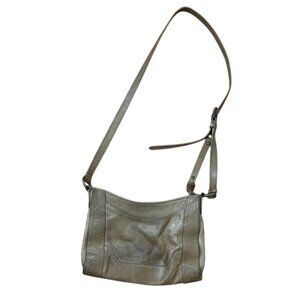 Frye Cognac Brown Melissa Crossbody Leather Shoulder Bag Purse Boho Western